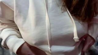 Hermanastra ricevas orgasmoj dum li fikas min