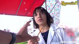 CARNE DEL MERCADO - #Matilde റാമോസ് - Hot Colombiana Blows And Fucks തീവ്ര With A Guy That She Just Met